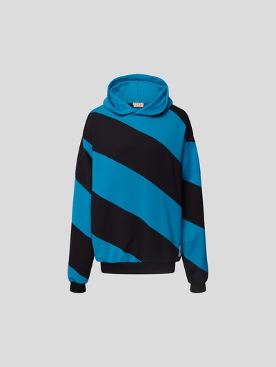 Marni Hoodie mit Streifenmuster Schwarz 2