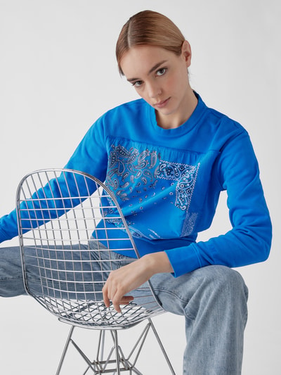 Kenzo Sweatshirt mit Paisley-Dessin Royal 6