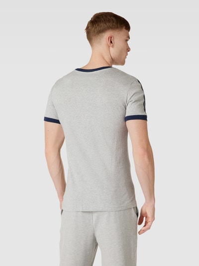 Tommy Hilfiger T-Shirt mit Galonstreifen Silber 5