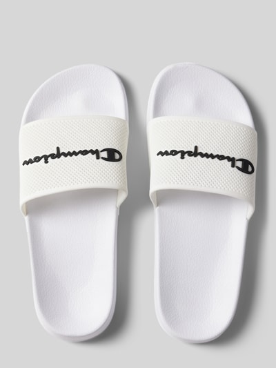 CHAMPION Sandalen met labelprint, model 'DAYTONA' Wit - 4