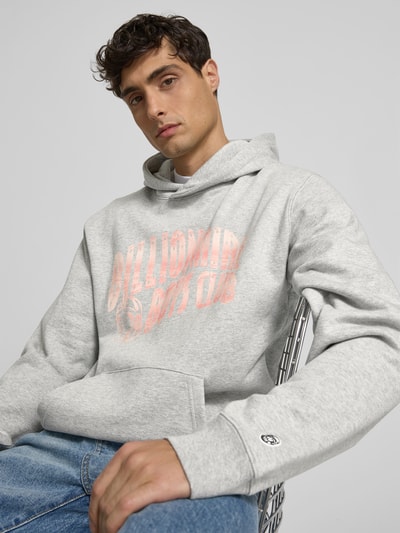 Billionaire Boys Club Hoodie aus reiner Baumwolle Mittelgrau 3