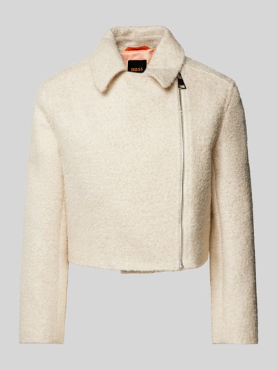 BOSS Orange Jacke mit Strukturmuster Modell 'Jabi' Offwhite 2