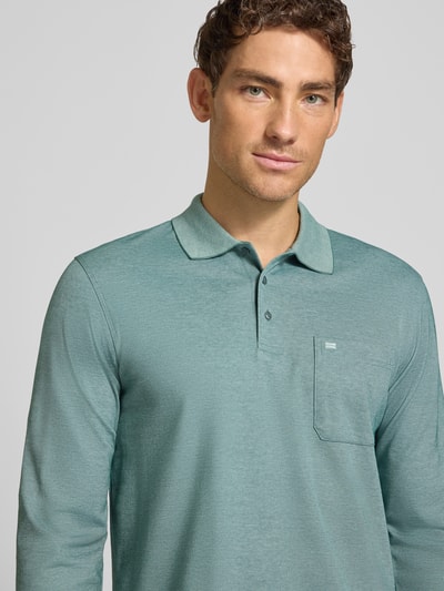 Christian Berg Men Regular Fit Poloshirt mit Baumwoll-Anteil Grass 3