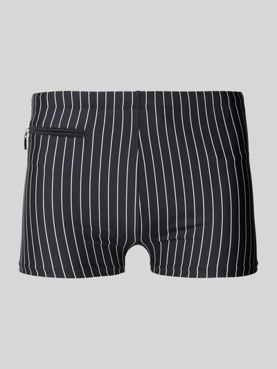 Schiesser Badehose mit Reißverschlusstasche Black 1