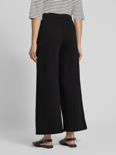 Vila Wide Leg Stoffhose mit Eingrifftaschen Modell 'SIFFI' Black 5