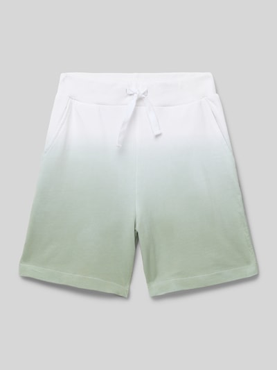 Name It Regular fit sweatshorts met steekzakken, model 'HAKKI' Lichtgrijs - 1