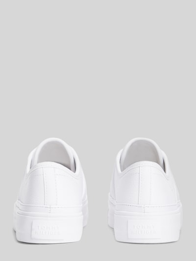 Tommy Hilfiger Sneaker aus echtem Leder Weiss 5