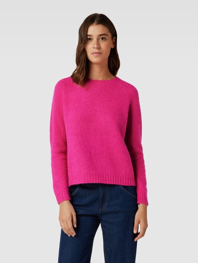 Weekend Max Mara Strickpullover in melierter Optik Modell 'GHIACCI' Fuchsia 4