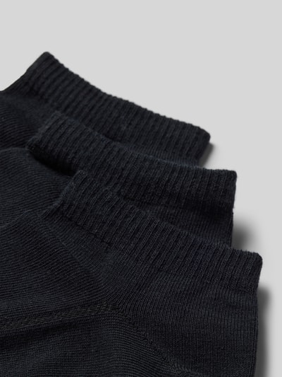 Levi's® Socken mit Label-Detail Modell 'LOW CUT BATWING LOGO' im 3er-Pack Black 2