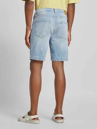 Mango Slim Fit Jeansshorts im 5-Pocket-Design Modell 'Jarod' Jeansblau 5