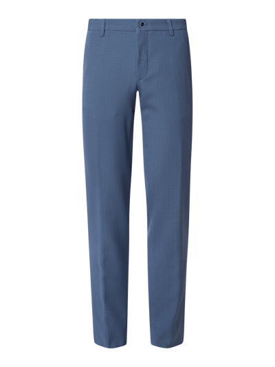 HECHTER PARIS Modern Fit Anzughose mit Stretch-Anteil  Bleu 1