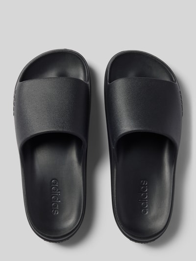 ADIDAS SPORTSWEAR Slides mit Label-Detail Modell 'ADILETTE LUMIA' Black 3