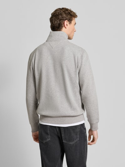 Tommy Hilfiger Regular fit sweatjack van katoenmix Middengrijs gemêleerd - 5