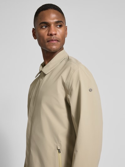 SCANDINAVIAN EDITION Jas met platte kraag Olijfgroen - 3