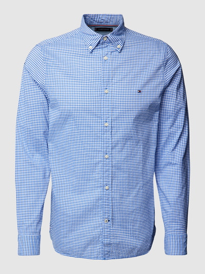 Tommy Hilfiger Slim fit vrijetijdsoverhemd met button-downkraag, model 'FLEX' Blauw - 2