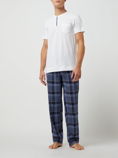 Jockey Pyjama-Oberteil mit Modal-Anteil  Weiss 1