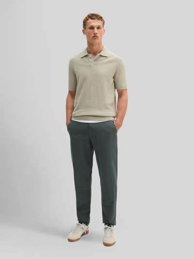 Marc O'Polo Koszulka polo o kroju regular fit z mieszanki bawełny Średnioszary 1