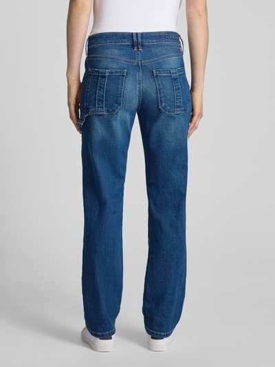 Gang Jeansy z 5 kieszeniami Niebieski 5