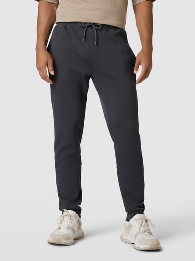 BOSS Green Sweatpants mit Label-Print Modell 'Hadim' Graphit 4