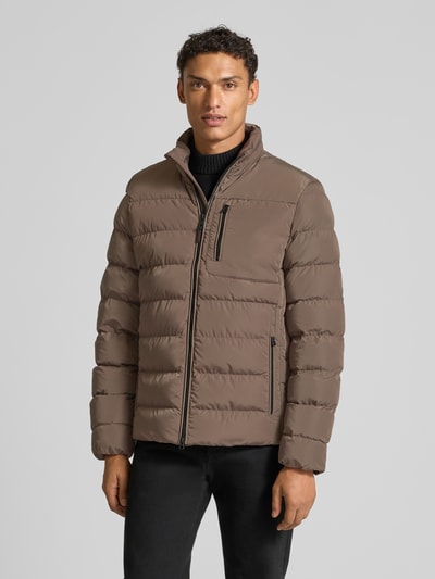 Geox Steppjacke mit Zweiwege-Reißverschluss Modell 'SNAKE' Beige 4