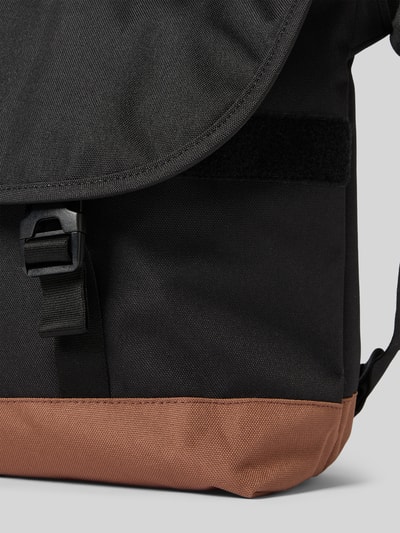 Herschel Tas met labelpatch, model 'Cove Messenger' Zwart - 3