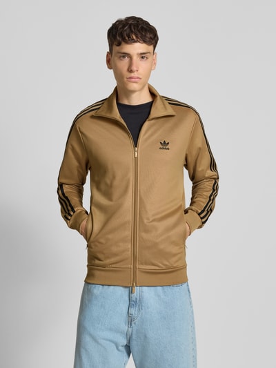 adidas Originals Trainingsjack met tweewegritssluiting Middenbruin - 4