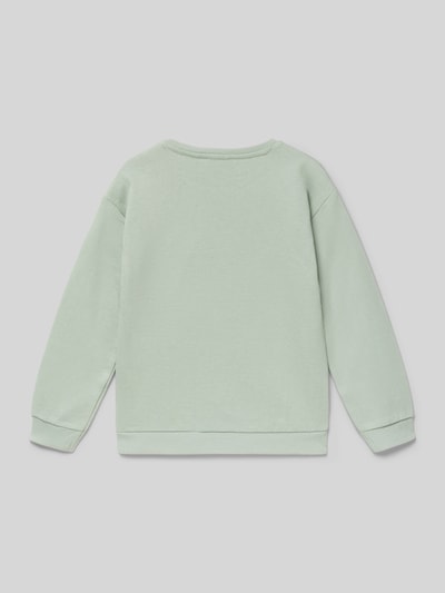 Blue Seven Sweatshirt mit Motiv-Print Mint 3
