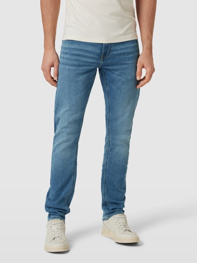 Mustang Jeans mit Label-Patch Modell 'OREGON' Blau 4