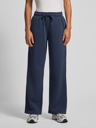 Only Wide fit sweatpants met katoen, model 'BEST' Marineblauw - 4