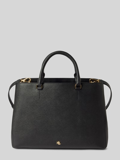 Lauren Ralph Lauren Handtasche mit Label-Detail Modell 'HANNA' Black 2