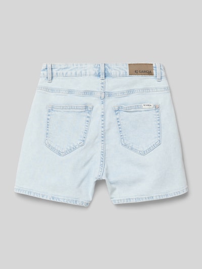 Garcia Regular Fit Jeansshorts im 5-Pocket-Design Hellblau 3