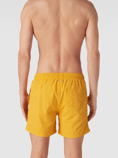 Gant Badehose mit Label-Stitching Orange 4