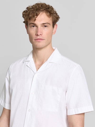 BOSS Orange Regular Fit Freizeithemd aus reiner Baumwolle Modell 'RAYER_M' Weiss 3
