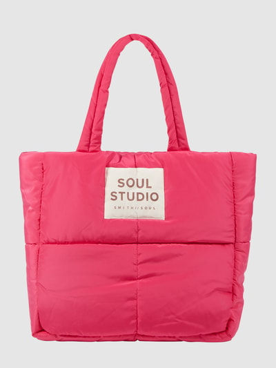 Smith and Soul Shopper mit Logo Pink 2