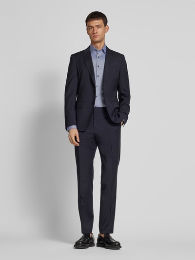 OLYMP Level Five Slim Fit Businesshemd mit extra langem Arm  Marine 1