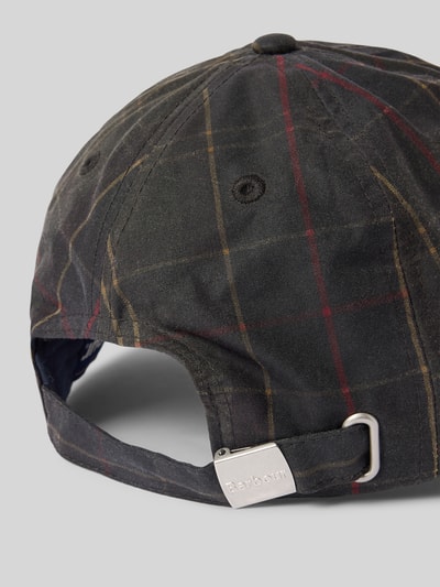 Barbour Czapka z daszkiem z czystej bawełny model ‘DARWEN’ Zielony 3