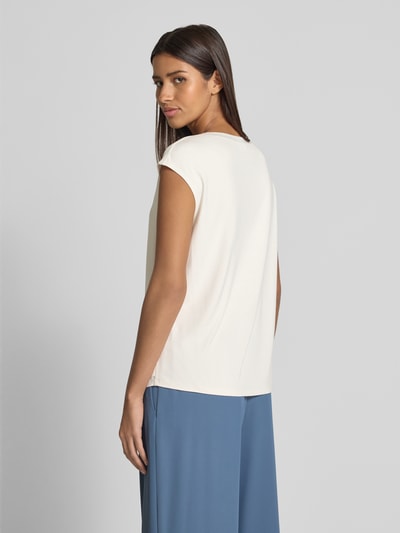 Jake*s Collection Regular fit blousetop met kapmouwen Beige - 5