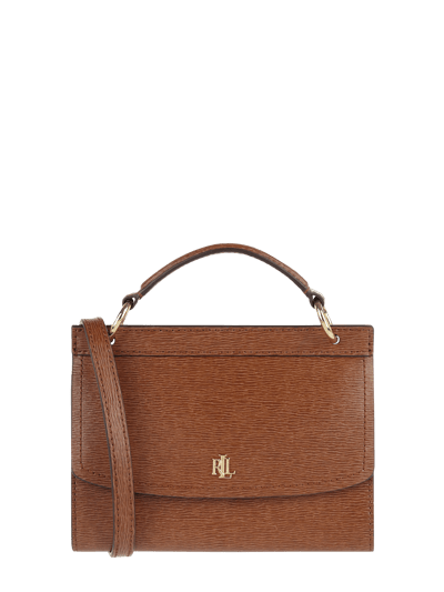 Lauren Ralph Lauren Crossbodytas van leer  Cognac - 2