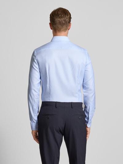 Jake*s Slim Fit Business-Hemd mit Kentkragen Bleu 5