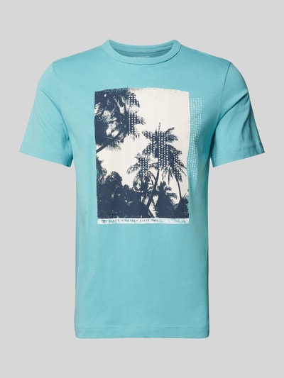 Tom Tailor T-Shirt mit Motiv-Print Lagune 2
