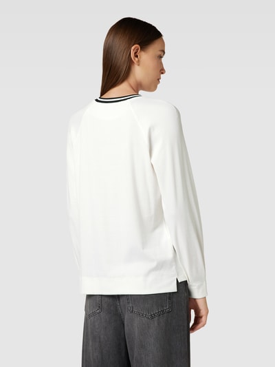 Marc Cain Longsleeve mit Motiv-Print Offwhite 5