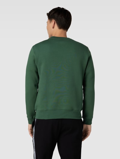 Lacoste Sweatshirt met ronde hals, model 'TAPE CREW' Groen - 5