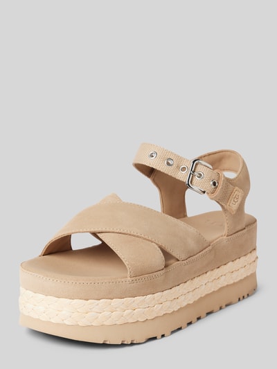 UGG Sandalen met verstelbare sluiting Zand - 1