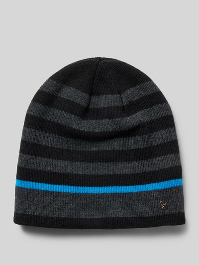 Müller Headwear Mütze mit Label-Detail Black 1