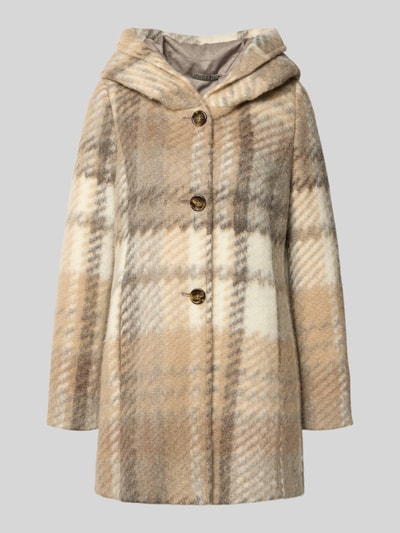 Amber & June Kurtka z kapturem Beżowy 2