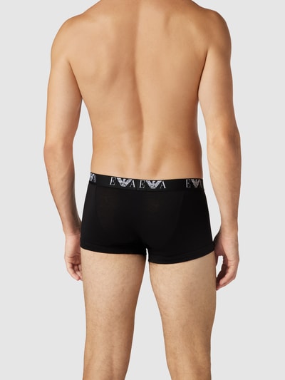 Emporio Armani Boxershort met stretch in set van 3 Marineblauw - 4