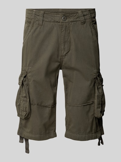 Alpha Industries Bermudas mit Cargotaschen Modell 'JET' Anthrazit 1