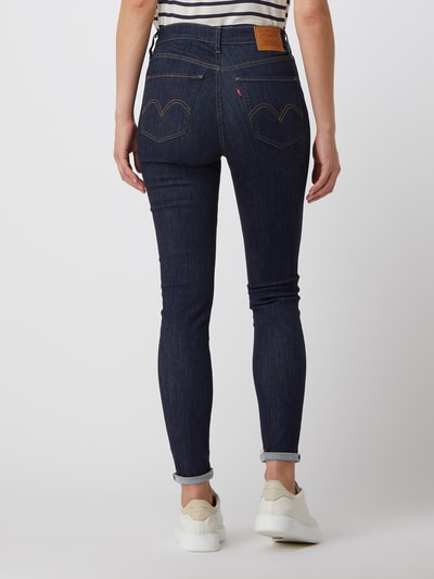 Levi's® Super skinny fit jeans met lyocell, model 'Mile' - ‘Water<Less™’ Donkerblauw - 5