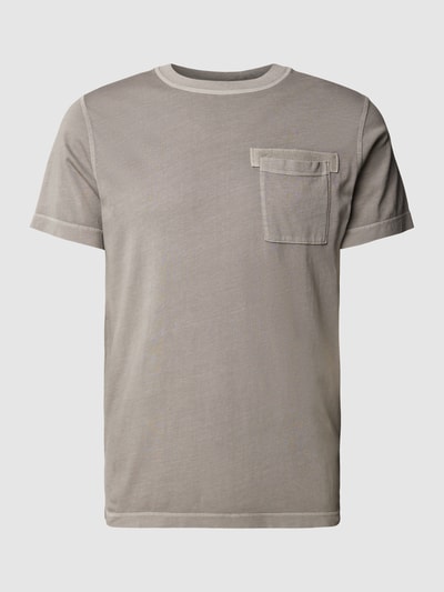 JOOP! Jeans T-shirt met opgestikte borstzak, model 'Caspar' Taupe - 2