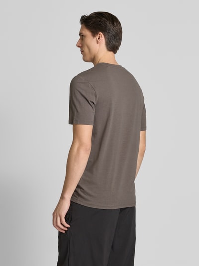 Guess Activewear T-shirt met ronde hals, model 'HEDLEY' Antraciet - 5